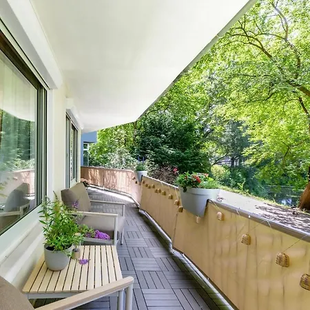 Exklusives Parkside In Der Innenstadt Am Park Apartman Bréma